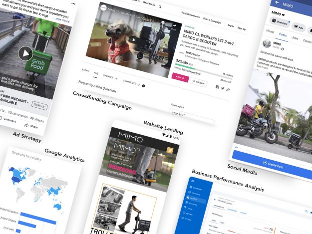Mimomotor Indiegogo launch project by Grafix